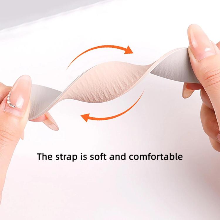 For Xiaomi Smart Band 9 Pro / Redmi Watch 5 Lychee Texture Soft Magnetic Silicone Watch Band(Orange Black) - free shipping - PMC TechLife - Order now!