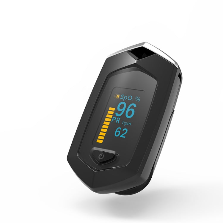 Portable Pulsioximetro Finger spo2 Pulse Oxymeter Blood Oxygen Monitor Saturatiemeter (Black) - Finger Pulse Oximeter by PMC TechLife | Online Shopping South Africa | PMC TechLife | Buy Now Pay Later Mobicred