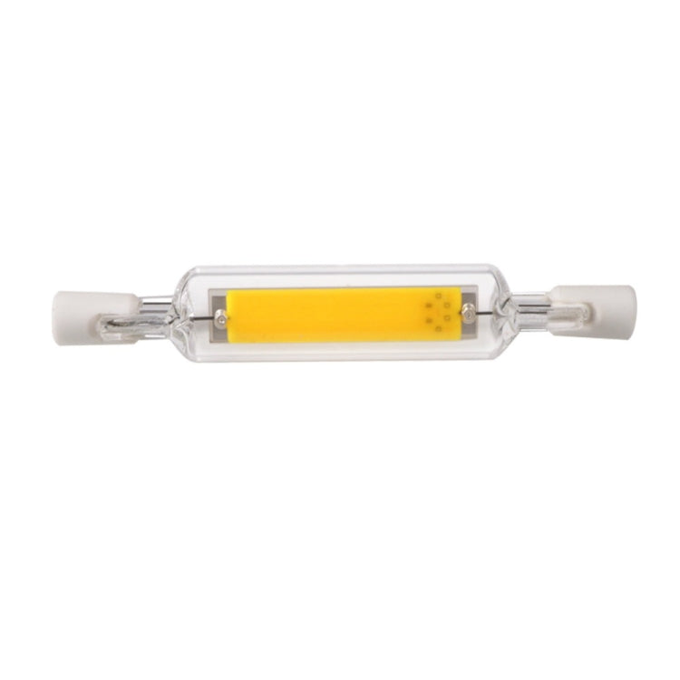 R7S 5W COB LED Lamp Bulb Glass Tube for Replace Halogen Light Spot Light,Lamp Length: 78mm, AC:110v(Warm White) - LED Blubs & Tubes by PMc TechLife | Online Shopping South Africa | PMc TechLife | Buy Now Pay Later Mobicred