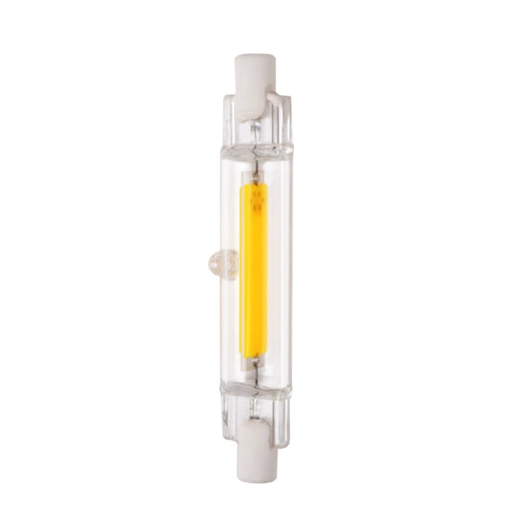 R7S 5W COB LED Lamp Bulb Glass Tube for Replace Halogen Light Spot Light,Lamp Length: 78mm, AC:110v(Cool White) - LED Blubs & Tubes by PMc TechLife | Online Shopping South Africa | PMc TechLife | Buy Now Pay Later Mobicred