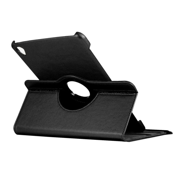 ENKAY 360 Degree Rotation Lichi Texture Leather Case with Holder for HUAWEI MediaPad M6 10.8 2019(Black) - free shipping - PMc TechLife - Order now!