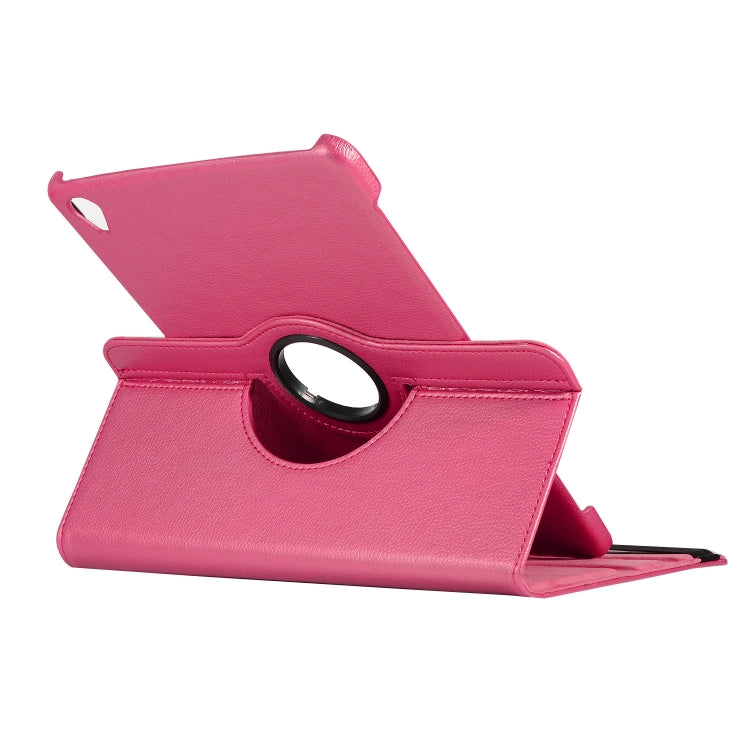 ENKAY 360 Degree Rotation Lichi Texture Leather Case with Holder for HUAWEI MediaPad M6 10.8 2019(Rose) - free shipping - PMc TechLife - Order now!