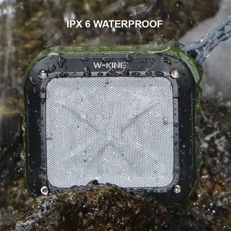 W-KING S7 Mini Wireless Waterproof Loudspeaker With TF/FM/AUX/NFC Bluetooth Bike Speaker(black) - Waterproof Speaker by W-KING | Online Shopping South Africa | PMC Jewellery | Buy Now Pay Later Mobicred