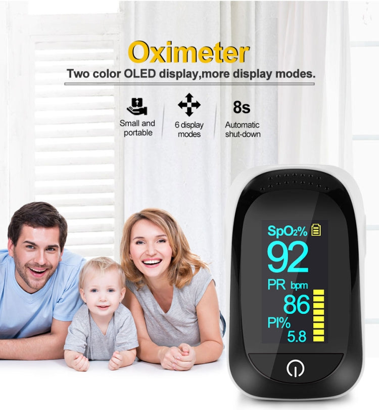 A2 Precision Pulse Oximeter(Gray) - free shipping - PMC TechLife - Order now!