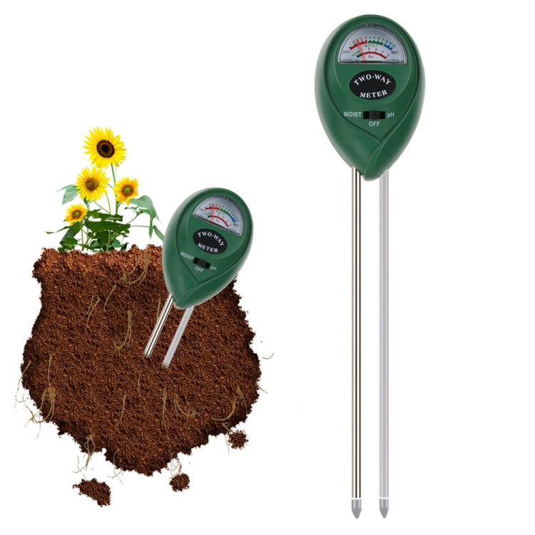RZ103 Mini Soil PH Moisture Humidity Measuring PH Meter Soil Moisture Monitor Hygrometer Gardening Plant Farming Moisture Tester - PH & Moisture Meter by PMC TechLife | Online Shopping South Africa | PMC TechLife | Buy Now Pay Later Mobicred
