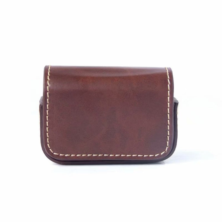 Waterproof Mini Leather Case Storage Carrying Box for DJI OSMO Action / GoPro / SJCAM / Xiaomi Mi Jia(Coffee) - free shipping - PMC TechLife - Order now!