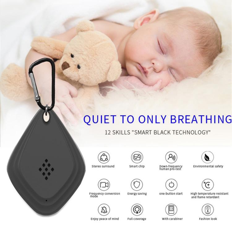 Outdoor Mosquito Repellent Portable Ultrasonic Insect Repellent Insecticide USB Charging Intelligent Frequency Conversion(Black) - free shipping - PMC TechLife - Order now!
