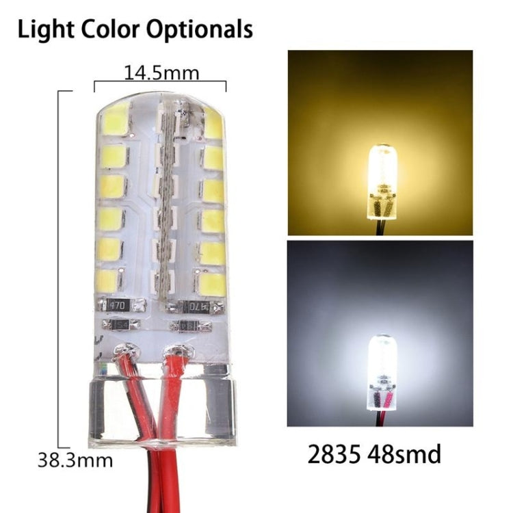 3W 48 LEDs SMD 2835 500LM Boat Fishing Lighting Attract Fish Underwater Night Lights(Warm White) - Underwater Lights by PMc TechLife | Online Shopping South Africa | PMc TechLife | Buy Now Pay Later Mobicred