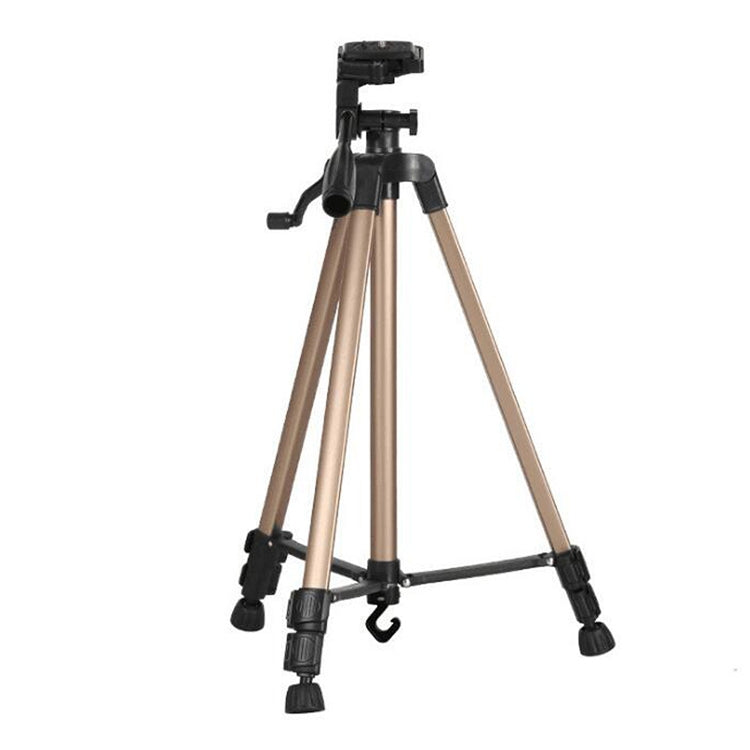 Portable Phone Live Selfie 3366 Tripod Stand DV SLR Camera Self-timer Full Light Bracket(Gold) - Tripods by PMC TechLife | Online Shopping South Africa | PMC TechLife | Buy Now Pay Later Mobicred