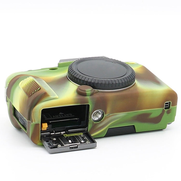 Richwell Soft Silicone TPU Skin Body Rubber Camera Case Bag Full Cover for Fujifilm Fuji X-T100 Digital Camera(Camouflage) - Protective Case by Richwell | Online Shopping South Africa | PMC TechLife | Buy Now Pay Later Mobicred