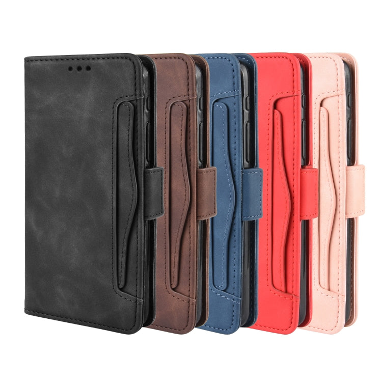 Wallet Style Skin Feel Calf Pattern Leather Case For Asus Zenfone 6 ZS630KL,with Separate Card Slot(Blue) - ASUS Cases by PMC TechLife | Online Shopping South Africa | PMC TechLife
