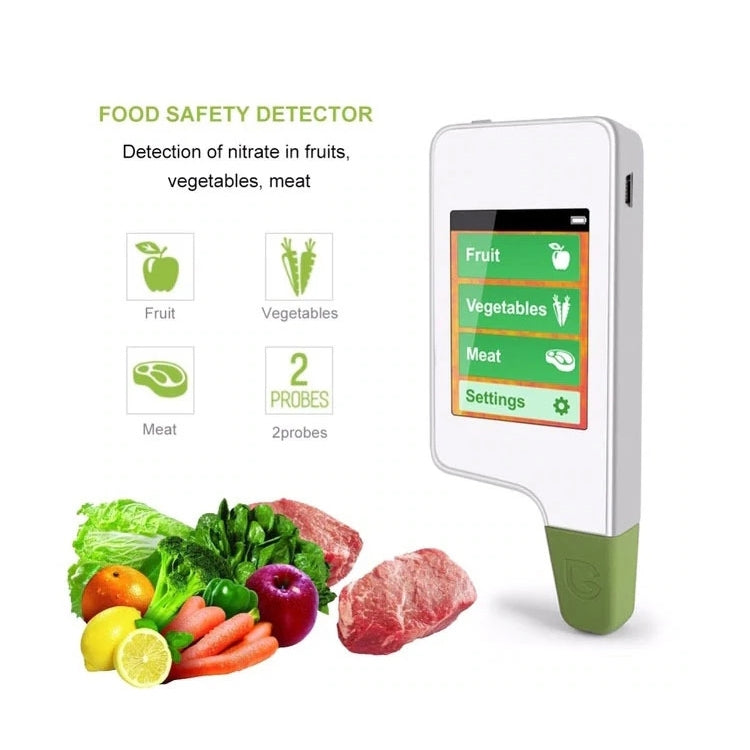 Vegetable And Fruit Meat Nitrate Residue Food Environmental Safety Tester(White) - Digital Refractometer by PMC TechLife | Online Shopping South Africa | PMC TechLife | Buy Now Pay Later Mobicred