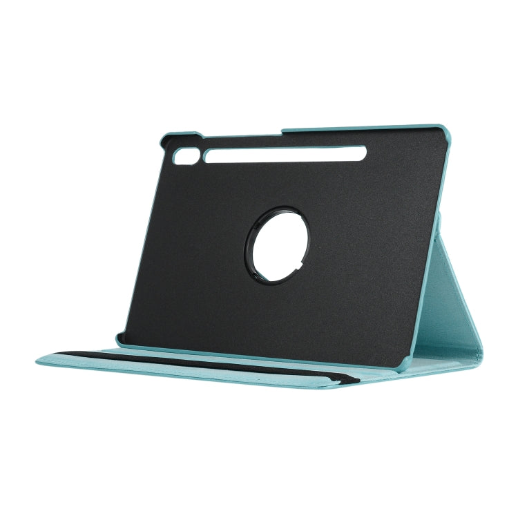 ENKAY 360 Degree Rotation Lichi Texture Leather Case with Holder for Samsung Galaxy Tab S6 10.5 T860 / T865(Light Blue) - free shipping - PMc TechLife - Order now!