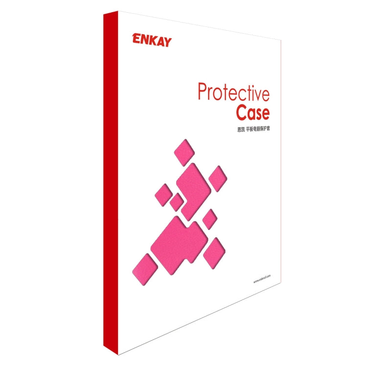 ENKAY 360 Degree Rotation Lichi Texture Leather Case with Holder for Samsung Galaxy Tab S6 10.5 T860 / T865(Rose Red) - free shipping - PMc TechLife - Order now!