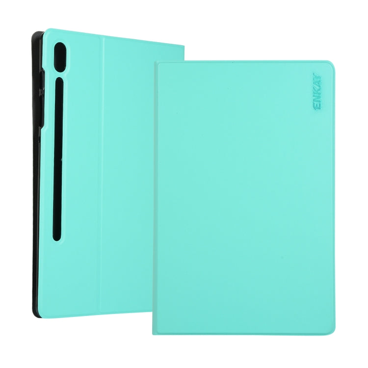 ENKAY Horizontal Flip PU Leather Case with Holder for Galaxy Tab S6 10.5 T860 / T865(Green) - free shipping - PMc TechLife - Order now!
