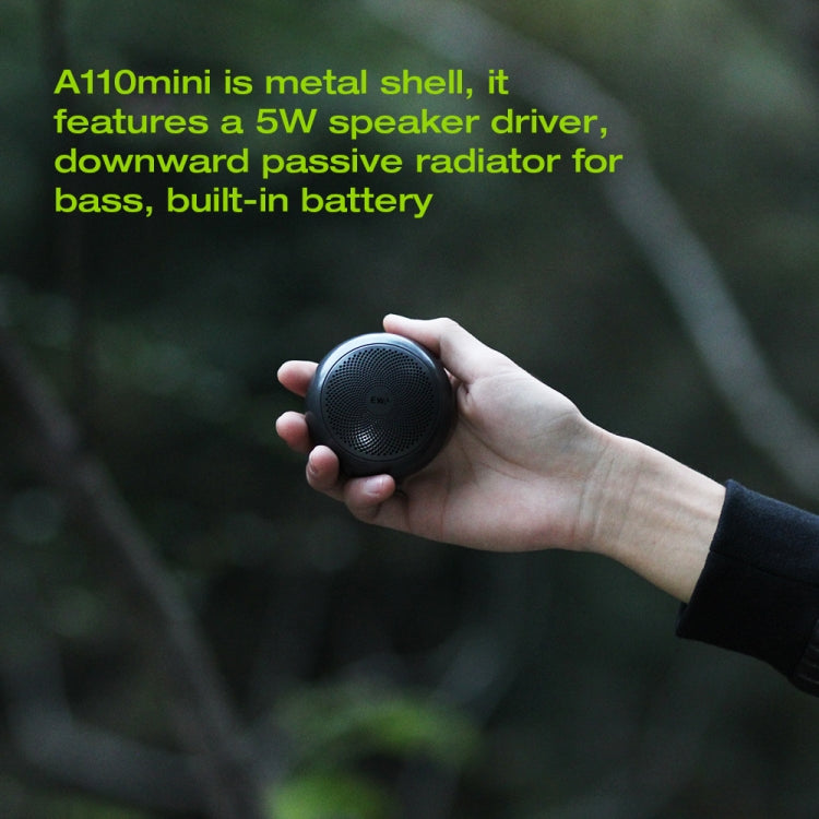 EWA A110mini High Hidelity Bluetooth Speaker Small Size High Power Bass, TWS Bluetooth Technology, Support TF(Blue) - free shipping - PMC Jewellery - Order now!