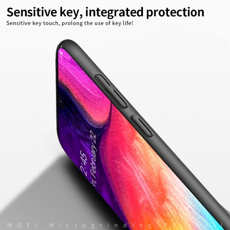 For Galaxy A50 MOFI Frosted PC Ultra-thin Hard Case(Blue) - Galaxy Phone Cases by MOFI | Online Shopping South Africa | PMC TechLife