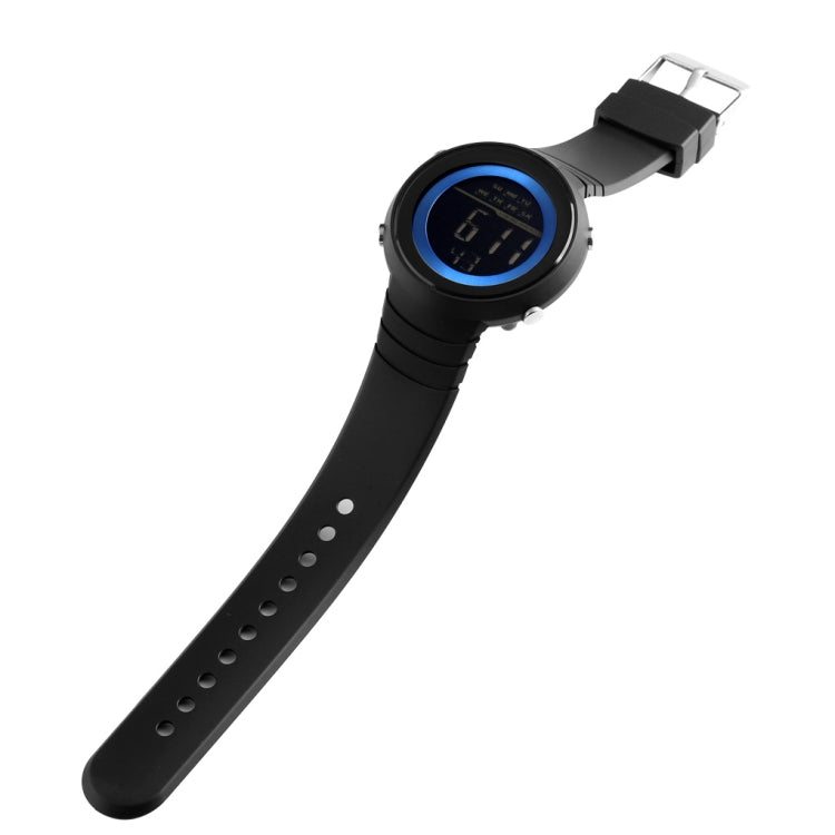 SKMEI 1497 Fashion Simple Backlight Single Display Electronic Watch Timing Alarm Watch(Black ) - free shipping - PMC TechLife - Order now!