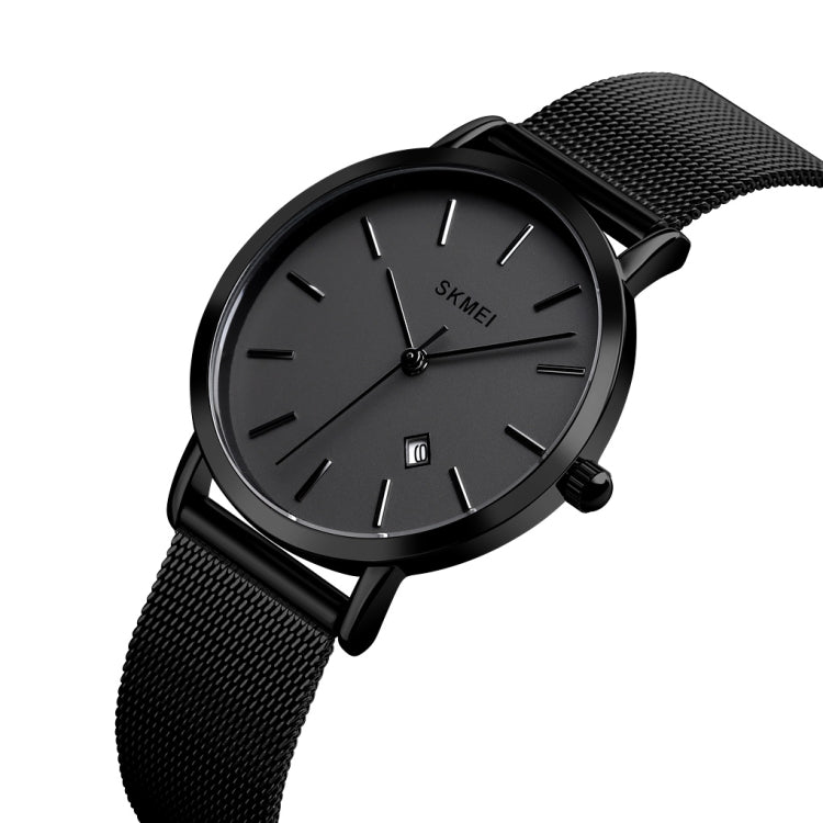 SKMEI 1530 Fashion Europe And America Simple Business Women Wristwatch Elegant Thin Female Student Quartz Watch(Black) - free shipping - PMC TechLife - Order now!