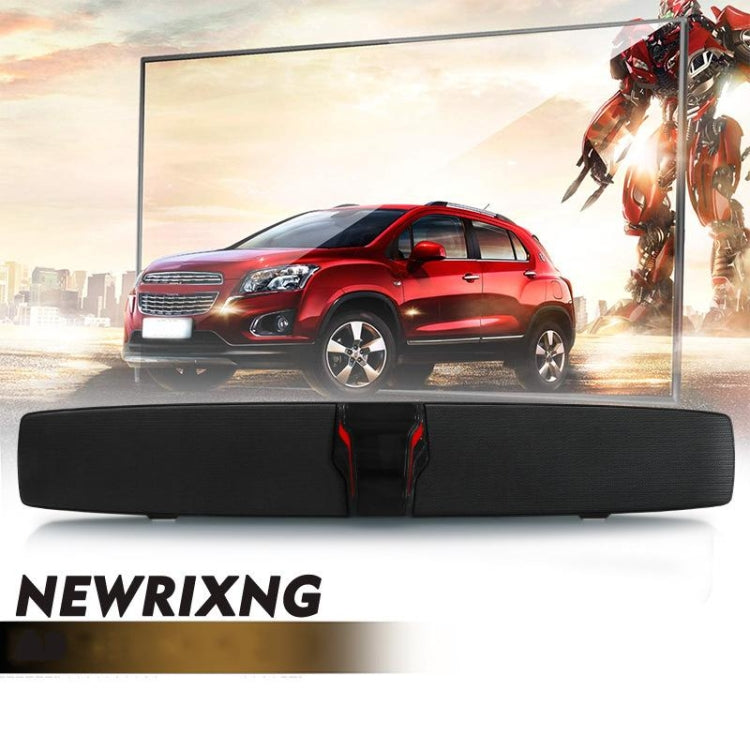New Rixing NR7017 TWS Portable 10W Stereo Surround Soundbar Bluetooth Speaker with Microphone(Black) - free shipping - PMC Jewellery - Order now!