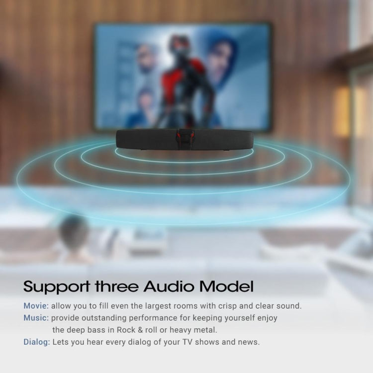 New Rixing NR7017 TWS Portable 10W Stereo Surround Soundbar Bluetooth Speaker with Microphone(Blue) - free shipping - PMC Jewellery - Order now!