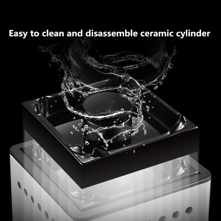 Ashtray Air Purifier Home Indoor Smoke Removal Small Desktop Anti-Secondhand Smoke Artifact(Black) - free shipping - PMC TechLife - Order now!
