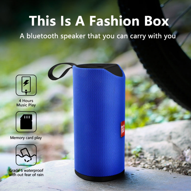 T&G TG113 Portable Bluetooth Speakers Waterproof Stereo Outdoor Loudspeaker MP3 Bass Sound Box with FM Radio(Black) - free shipping - PMC Jewellery - Order now!