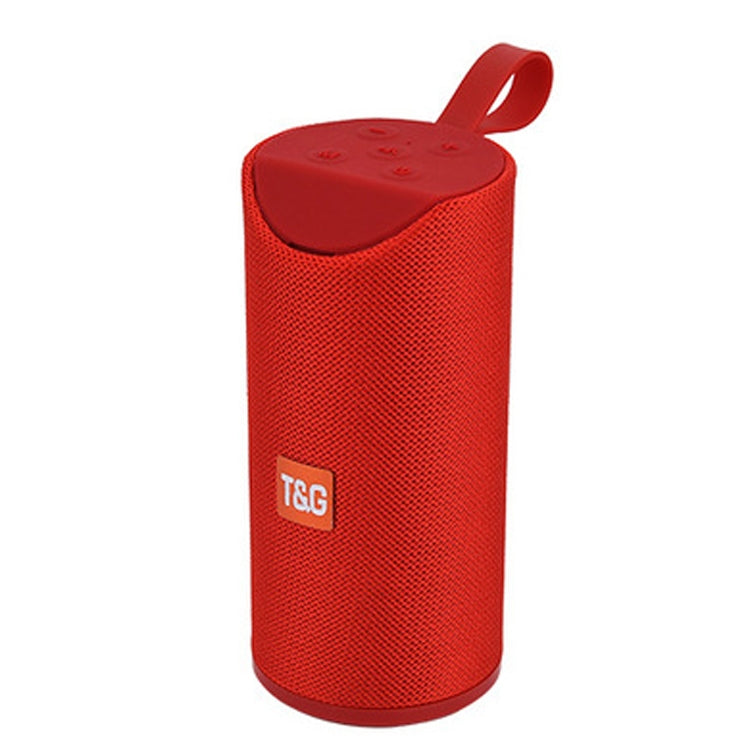 T&G TG113 Portable Bluetooth Speakers Waterproof Stereo Outdoor Loudspeaker MP3 Bass Sound Box with FM Radio(Red) - free shipping - PMC Jewellery - Order now!