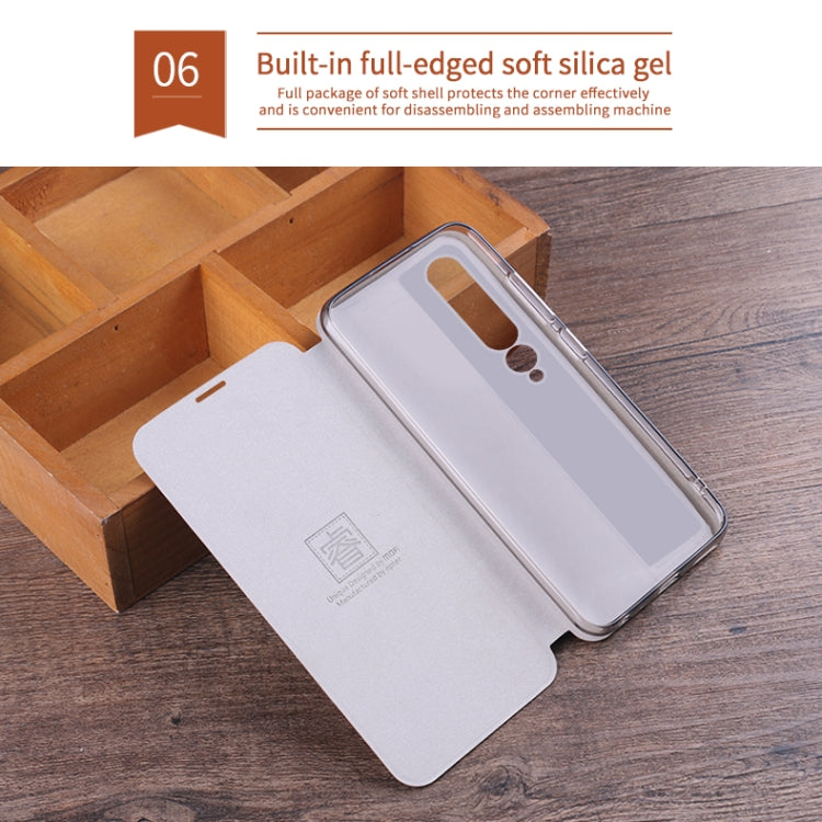 For Xiaomi Mi 10 Pro MOFI Rui Series Classical Leather Embedded Steel Plate All-inclusive Horizontal Flip PU Leather Case(Blue) - Xiaomi Cases by MOFI | Online Shopping South Africa | PMC TechLife