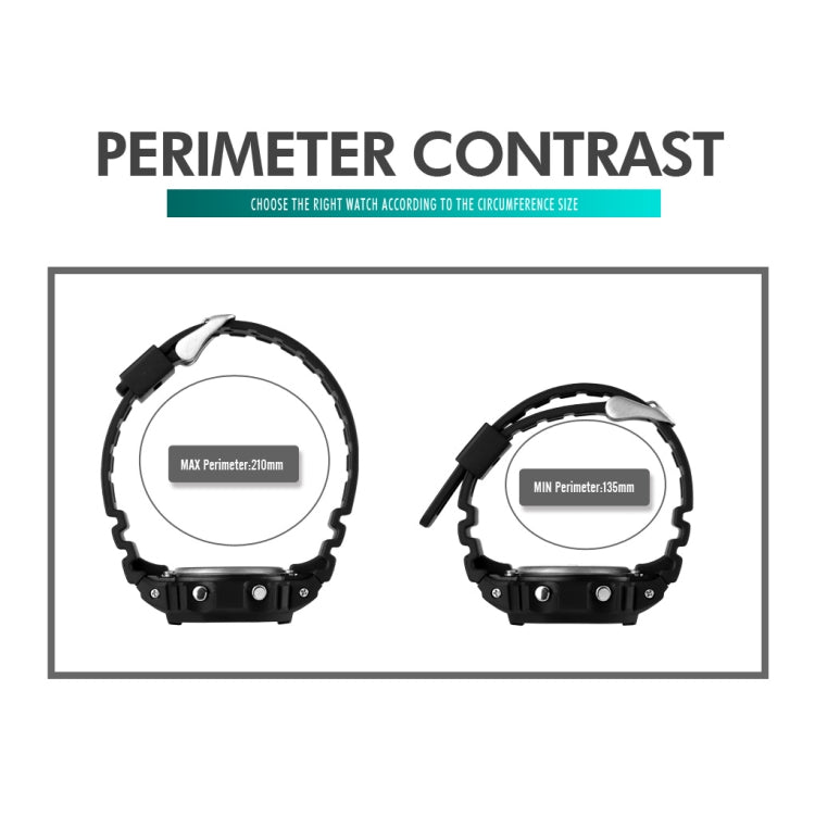 Skmei 1608 Multi-Function Student Electronic Watch Waterproof Timing Silicone Sports Watch(Black) - free shipping - PMC TechLife - Order now!