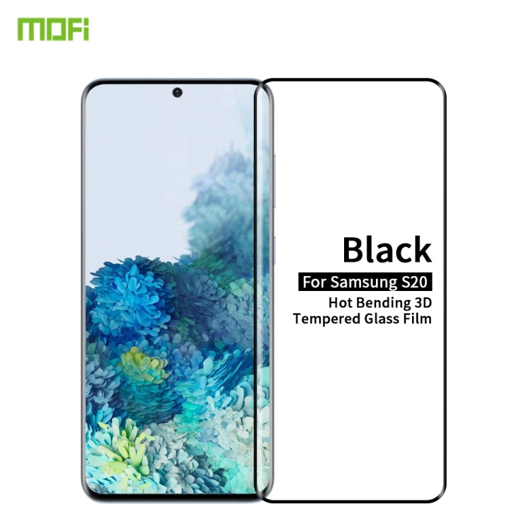 For Galaxy S20 MOFI 9H 3D Explosion Proof Thermal Bending Full Screen Covered Tempered Glass Film - Galaxy Tempered Glass by MOFI | Online Shopping South Africa | PMC TechLife | Buy Now Pay Later Mobicred