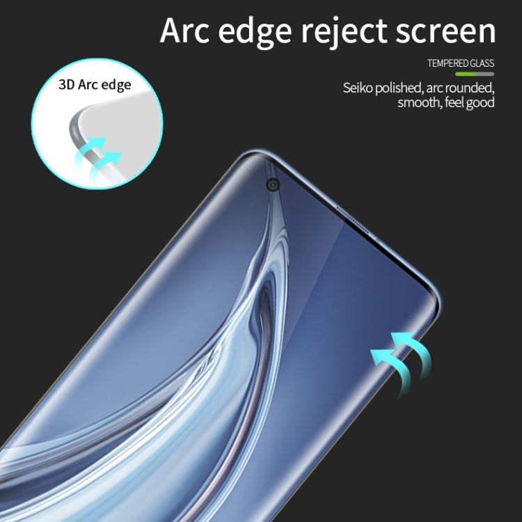 For Xiaomi Mi 10 Pro MOFI 9H 3D Explosion Proof Thermal Bending Full Screen Covered With Tempered Glass Film(Black) - free shipping - PMC TechLife - Order now!