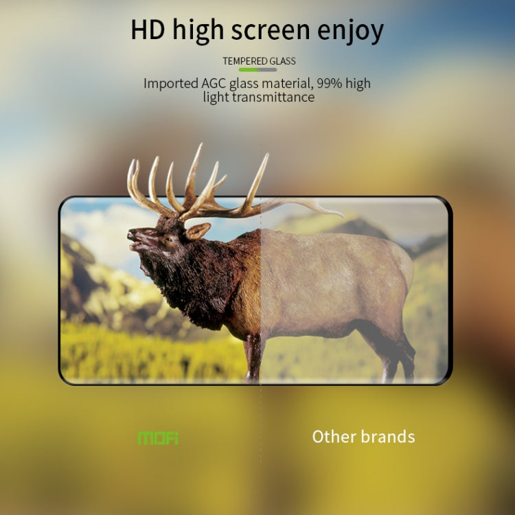 For Xiaomi Mi 10 Pro MOFI 9H 3D Explosion Proof Thermal Bending Full Screen Covered With Tempered Glass Film(Black) - free shipping - PMC TechLife - Order now!