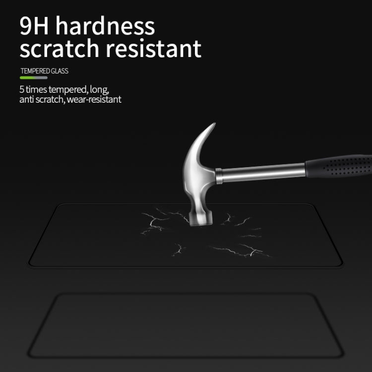 For Huawei P40 MOFI 9H 3D Explosion-proof Curved Screen Tempered Glass Film(Black) - Huawei Tempered Glass by MOFI | Online Shopping South Africa | PMC TechLife
