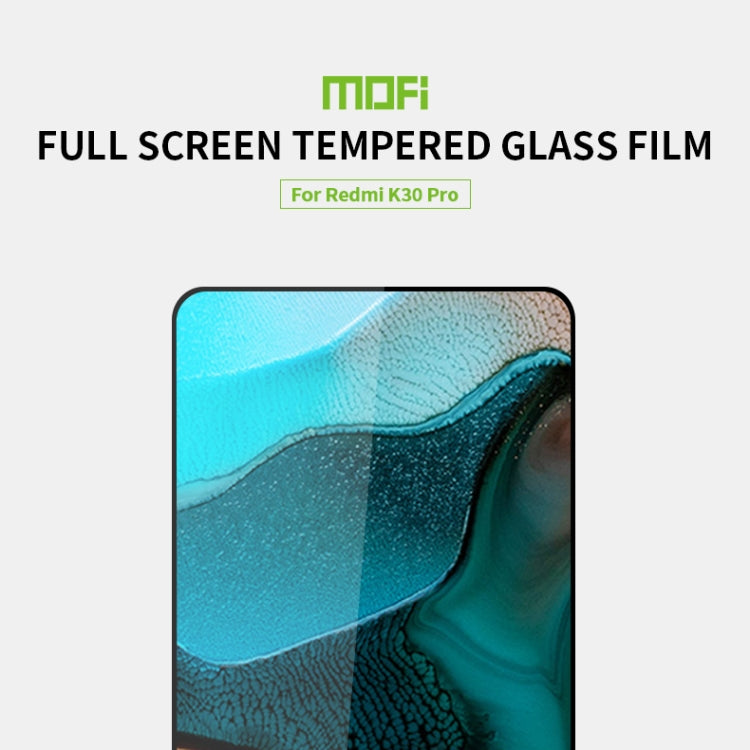 For Xiaomi Redmi K30 Pro MOFI 9H 2.5D Full Screen Tempered Glass Film -  by MOFI | Online Shopping South Africa | PMC TechLife | Buy Now Pay Later Mobicred