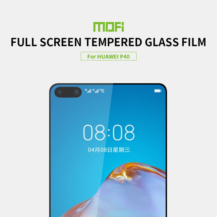 For Huawei P40 MOFI 9H 2.5D Full Screen Tempered Glass Film - Huawei Tempered Glass by MOFI | Online Shopping South Africa | PMC TechLife