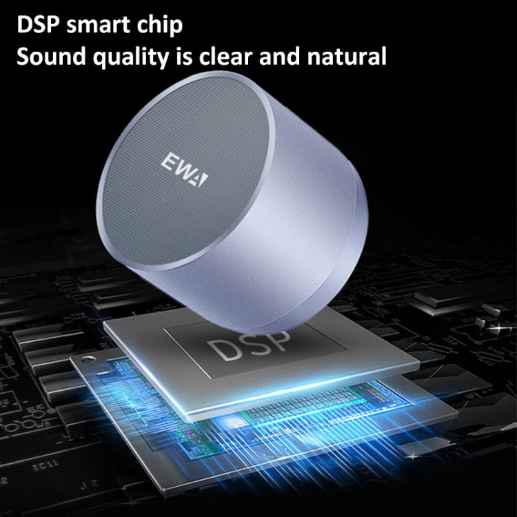 EWA A3 Mini Speakers 8W 3D Stereo Music Surround Wireless Bluetooth Speakers  Portable  Sound Bass Support TF Cards USB(Gold) - free shipping - PMC Jewellery - Order now!
