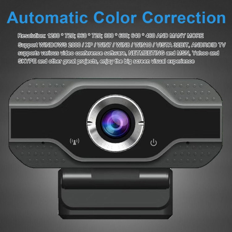 HD 1080P Webcam Built-in Microphone Smart Web Camera USB Streaming Beauty Live Camera for Computer Android TV - HD Camera by PMC Jewellery | Online Shopping South Africa | PMC Jewellery | Buy Now Pay Later Mobicred