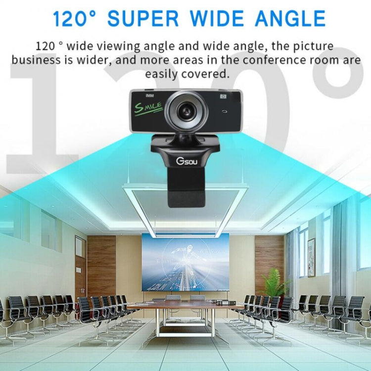 Gsou B18S HD Webcam Built-in Microphone Smart Web Camera USB Streaming Live Camera With Noise Cancellation - free shipping - PMC Jewellery - Order now!