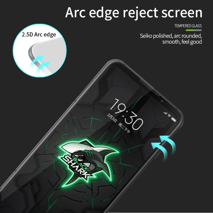 For Xiaomi Black shark3 pro MOFI 9H 2.5D Full Screen Tempered Glass Film(Black) -  by MOFI | Online Shopping South Africa | PMC TechLife