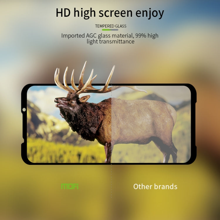 For Xiaomi Black shark3 pro MOFI 9H 2.5D Full Screen Tempered Glass Film(Black) -  by MOFI | Online Shopping South Africa | PMC TechLife