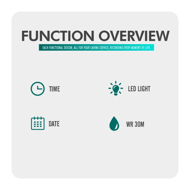 SKMEI 1541 Fashion Led Watch Square Couple Model Waterproof Electronic Watch Silicone Watch(Green) - free shipping - PMC TechLife - Order now!