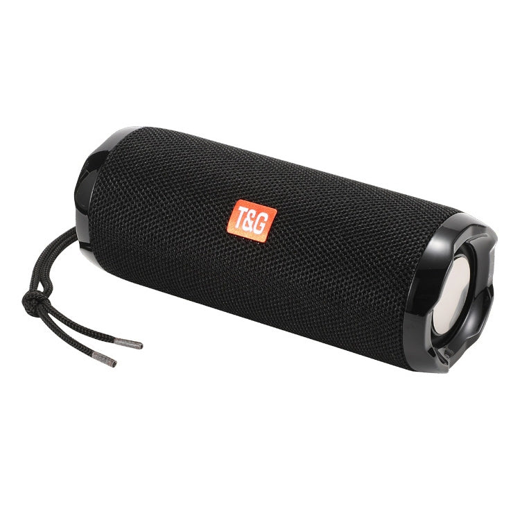 T&G TG191 10W Waterproof Bluetooth Speaker Stereo Double Diaphragm Subwoofer Portable Audio FM Radio(Black) - free shipping - PMC Jewellery - Order now!
