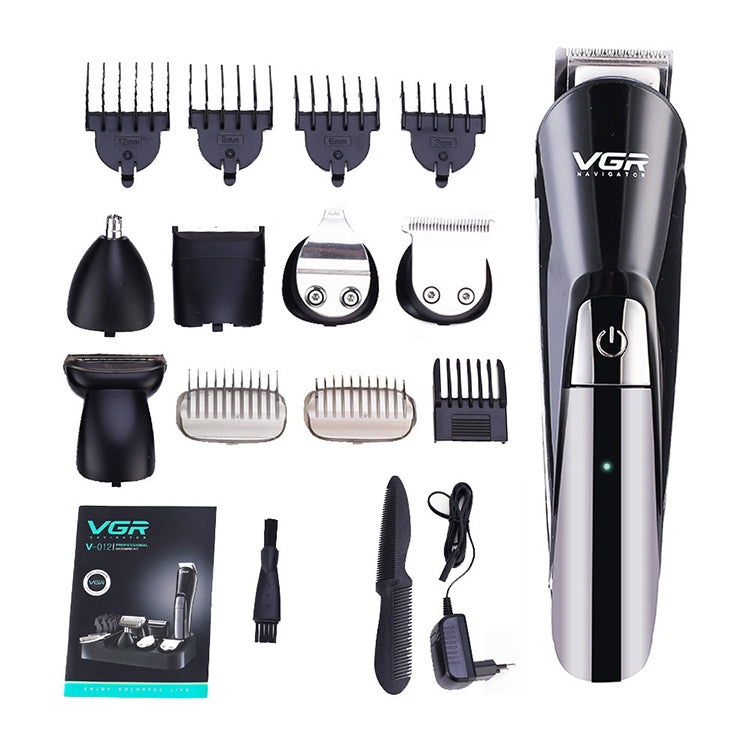 VGR V-012 5W 6 in 1 Electric Hair Clipper, Plug Type: EU Plug - free shipping - PMC TechLife - Order now!