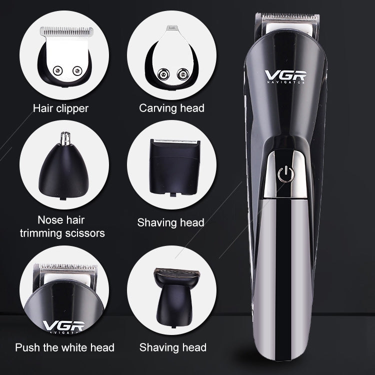 VGR V-012 5W 6 in 1 Electric Hair Clipper, Plug Type: EU Plug - free shipping - PMC TechLife - Order now!
