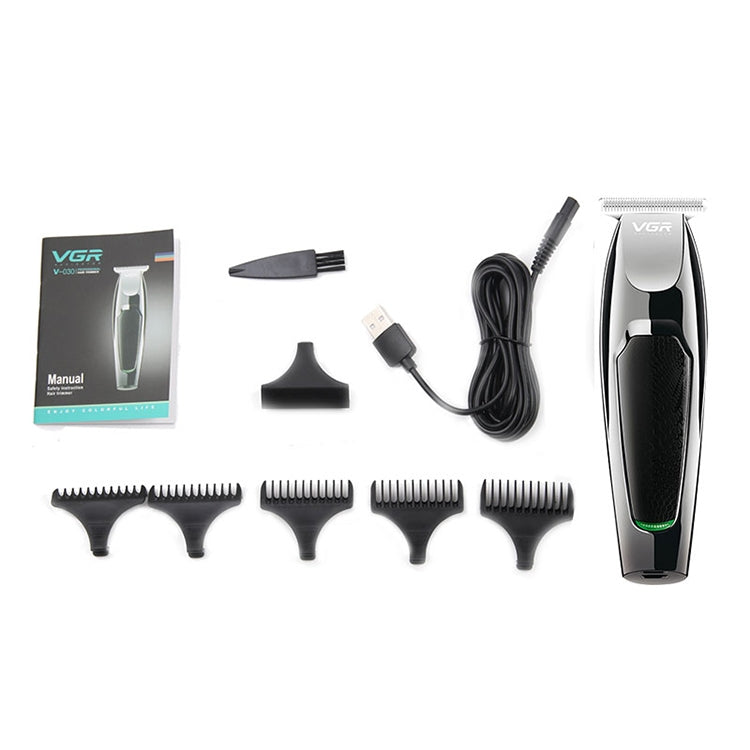 VGR V-030 10W USB Cutter Head Engraving Electric Hair Clipper with 5 Limit Combs - free shipping - PMC TechLife - Order now!