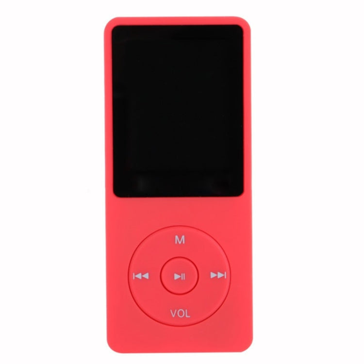 Fashion Portable LCD Screen FM Radio Video Games Movie MP3 MP4 Player Mini Walkman, Memory Capacity:4GB(Red) - MP3 Player by PMC TechLife | Online Shopping South Africa | PMC TechLife | Buy Now Pay Later Mobicred