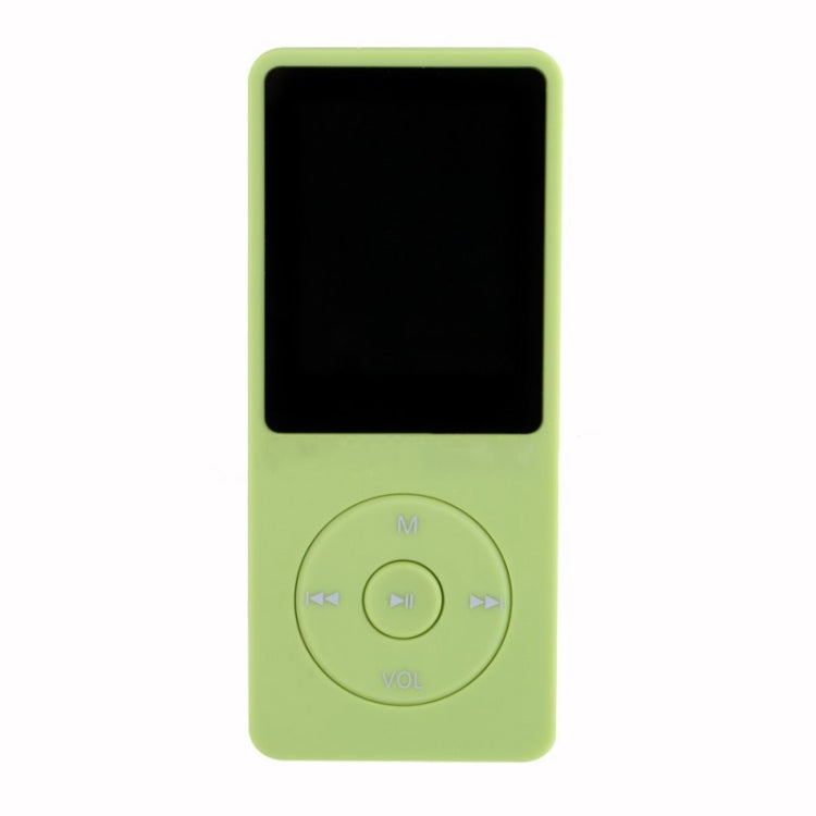 Fashion Portable LCD Screen FM Radio Video Games Movie MP3 MP4 Player Mini Walkman, Memory Capacity:4GB(Green) - MP3 Player by PMC TechLife | Online Shopping South Africa | PMC TechLife | Buy Now Pay Later Mobicred