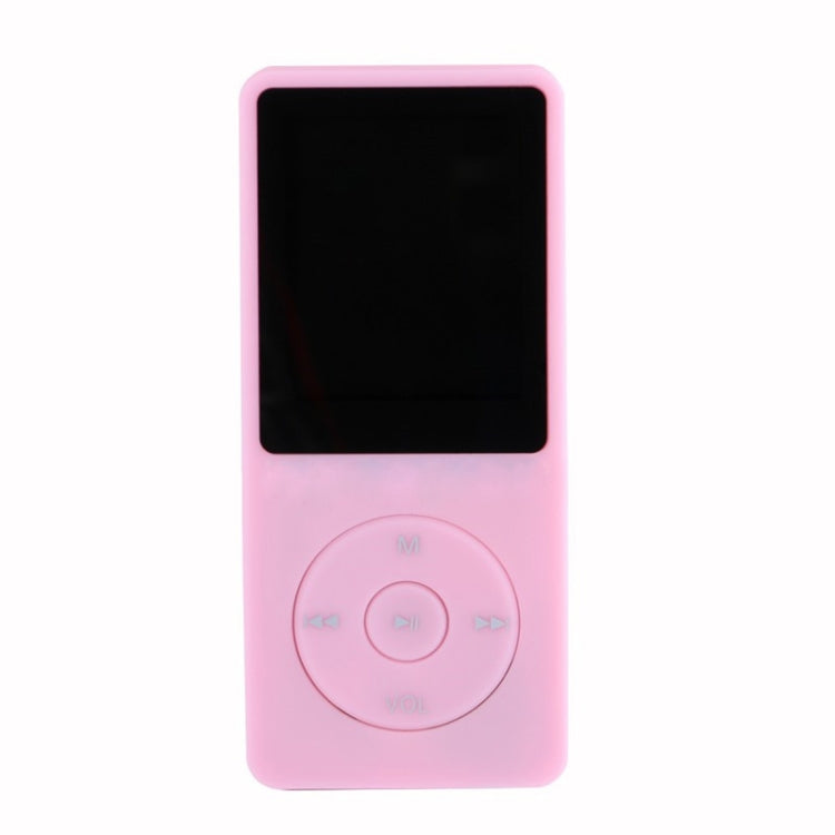Fashion Portable LCD Screen FM Radio Video Games Movie MP3 MP4 Player Mini Walkman, Memory Capacity:8GB(Pink) - MP3 Player by PMC TechLife | Online Shopping South Africa | PMC TechLife | Buy Now Pay Later Mobicred