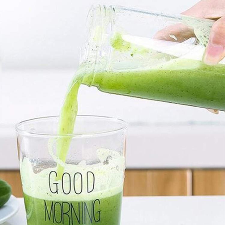 USB Rechargeable Electric Automatic Vegetable Fruit Citrus Orange Juice Maker Cup Mixer Bottle (380ML)(2 Blades Purple) - free shipping - PMC TechLife - Order now!
